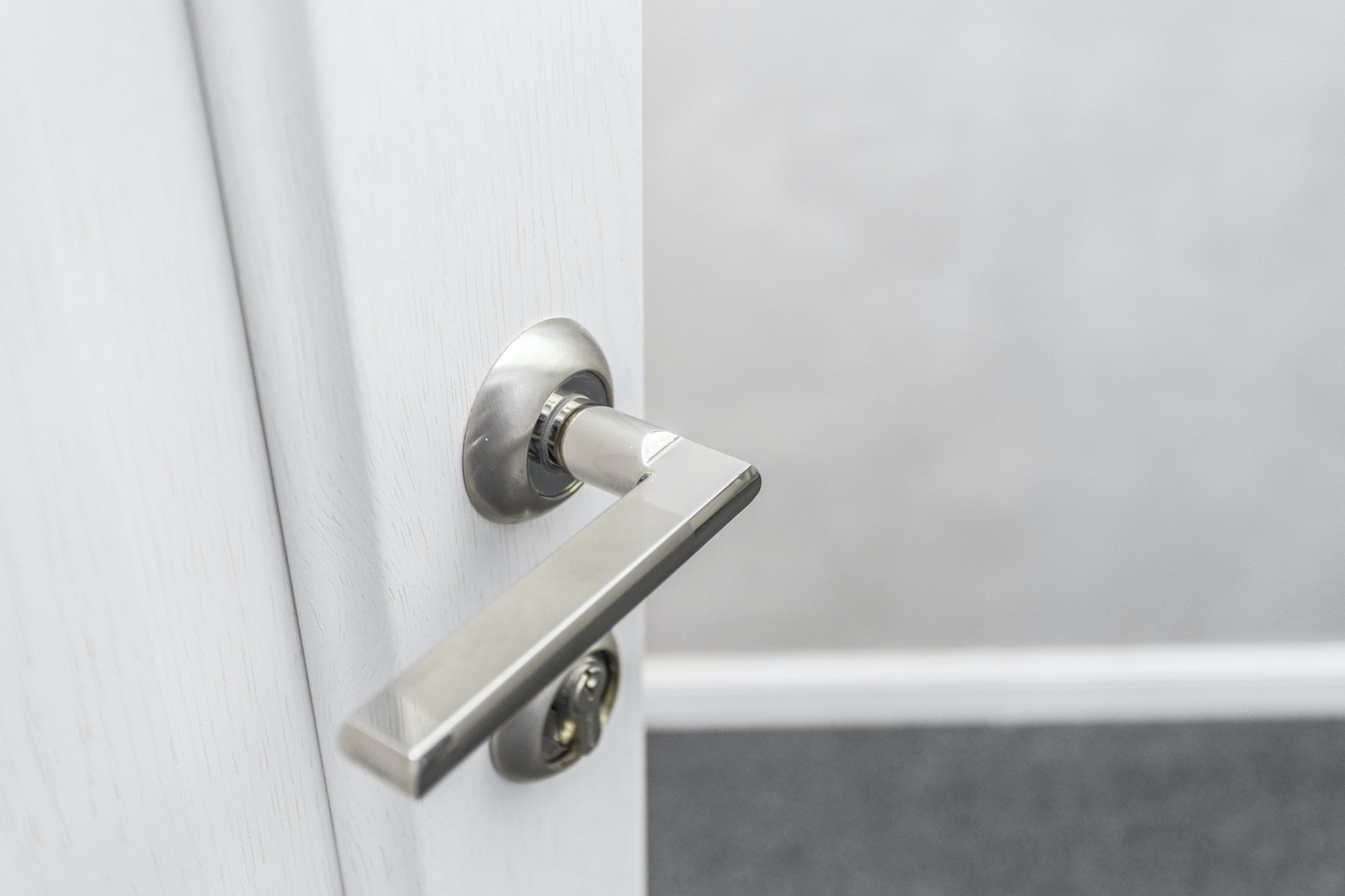 Front door unlocked
