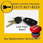 Lost car keys