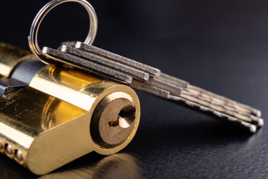 mechanical lock cylinder and keys for professional residential locksmith