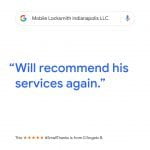 Will recommend his services again